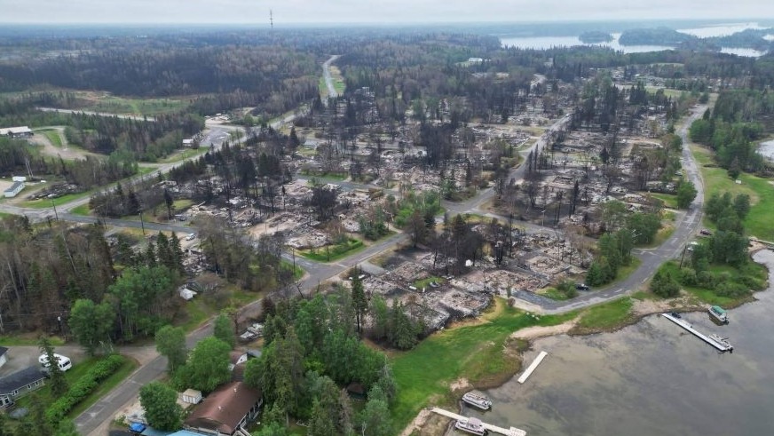 Denare Beach was heavily impacted by the Wolf fire in June 2025.