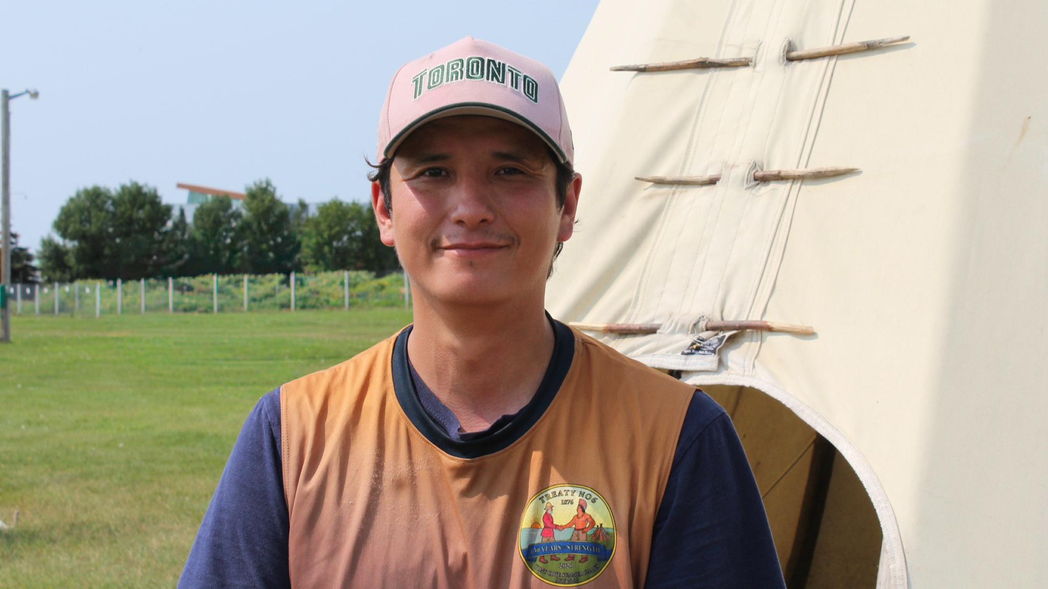 Denzyl Gopher from Saulteaux First Nation.