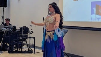 Belly Dancer performance.