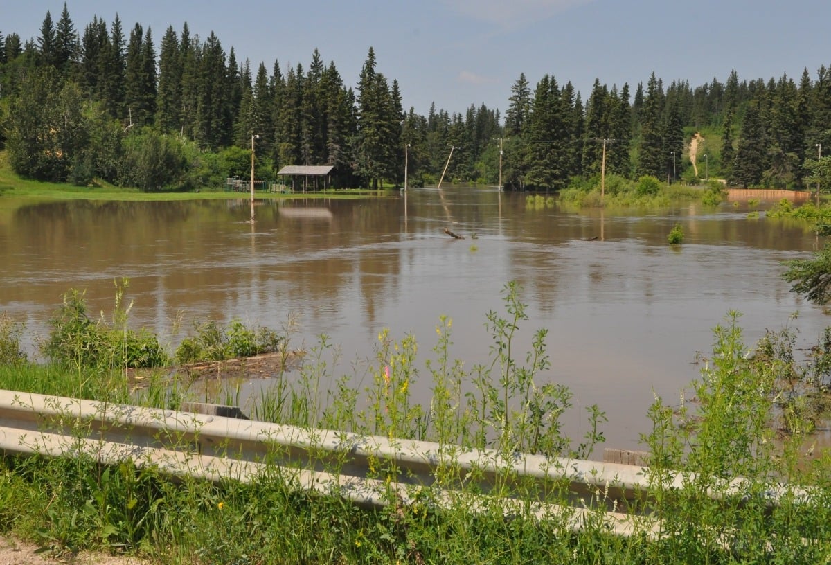 The majority of Little Red River Park was underwater in 2013.