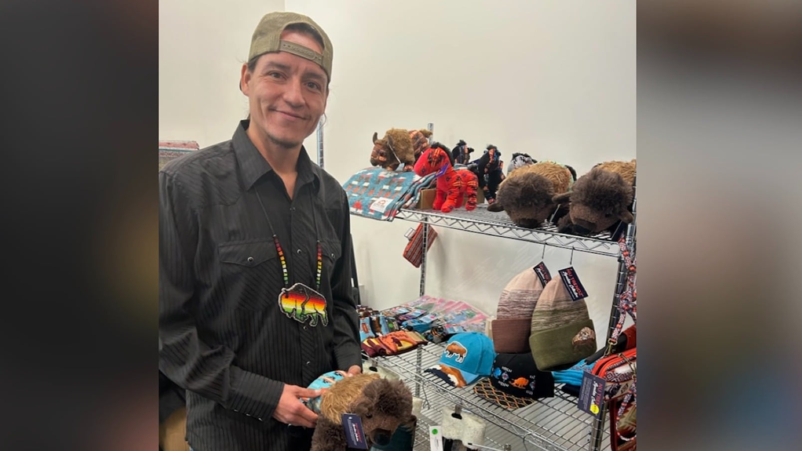 Travis Spyglass, buffalo coordinator for Wachamajayam Buffalo Tours.