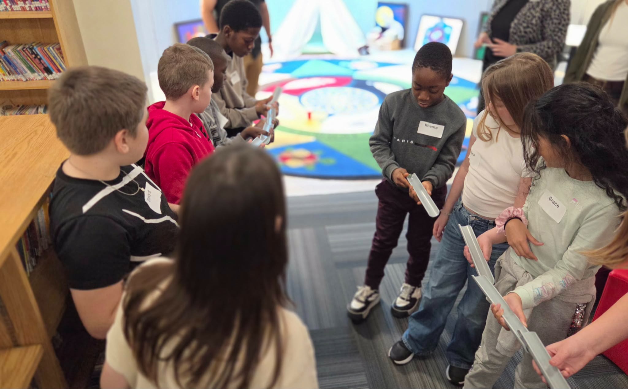 Students take part in the Tims Classrooms Program at Fairview Elementary in Red Deer on Jan. 14, 2026.