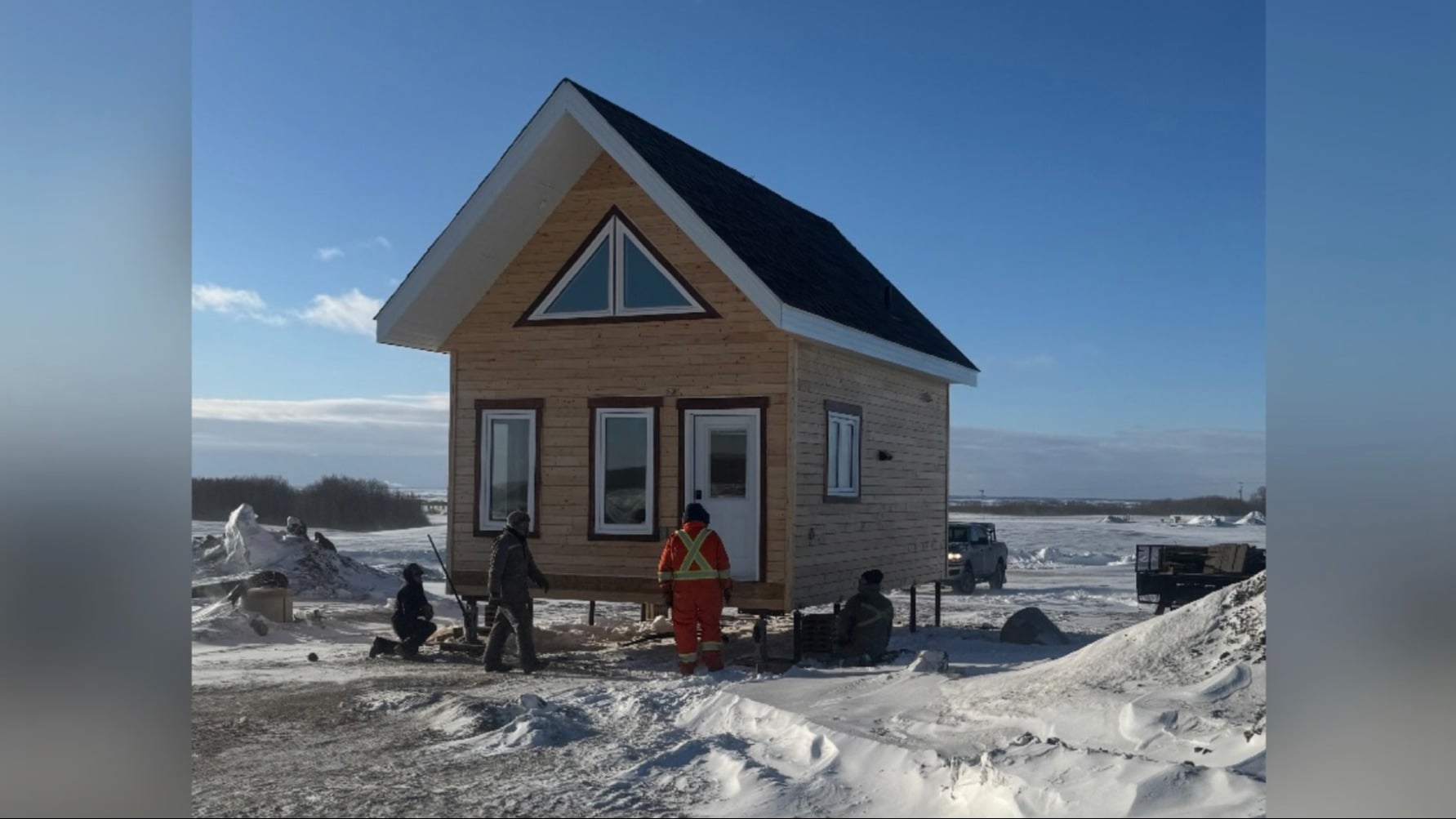 Completed tiny home.