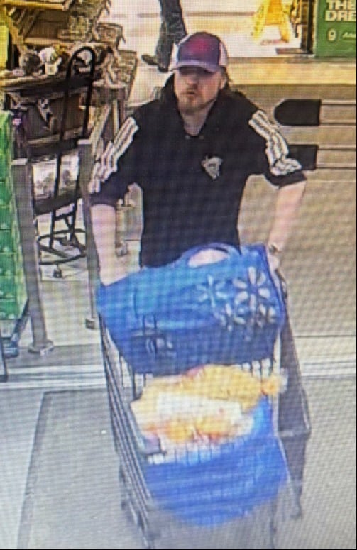 Surveillance image of the suspect