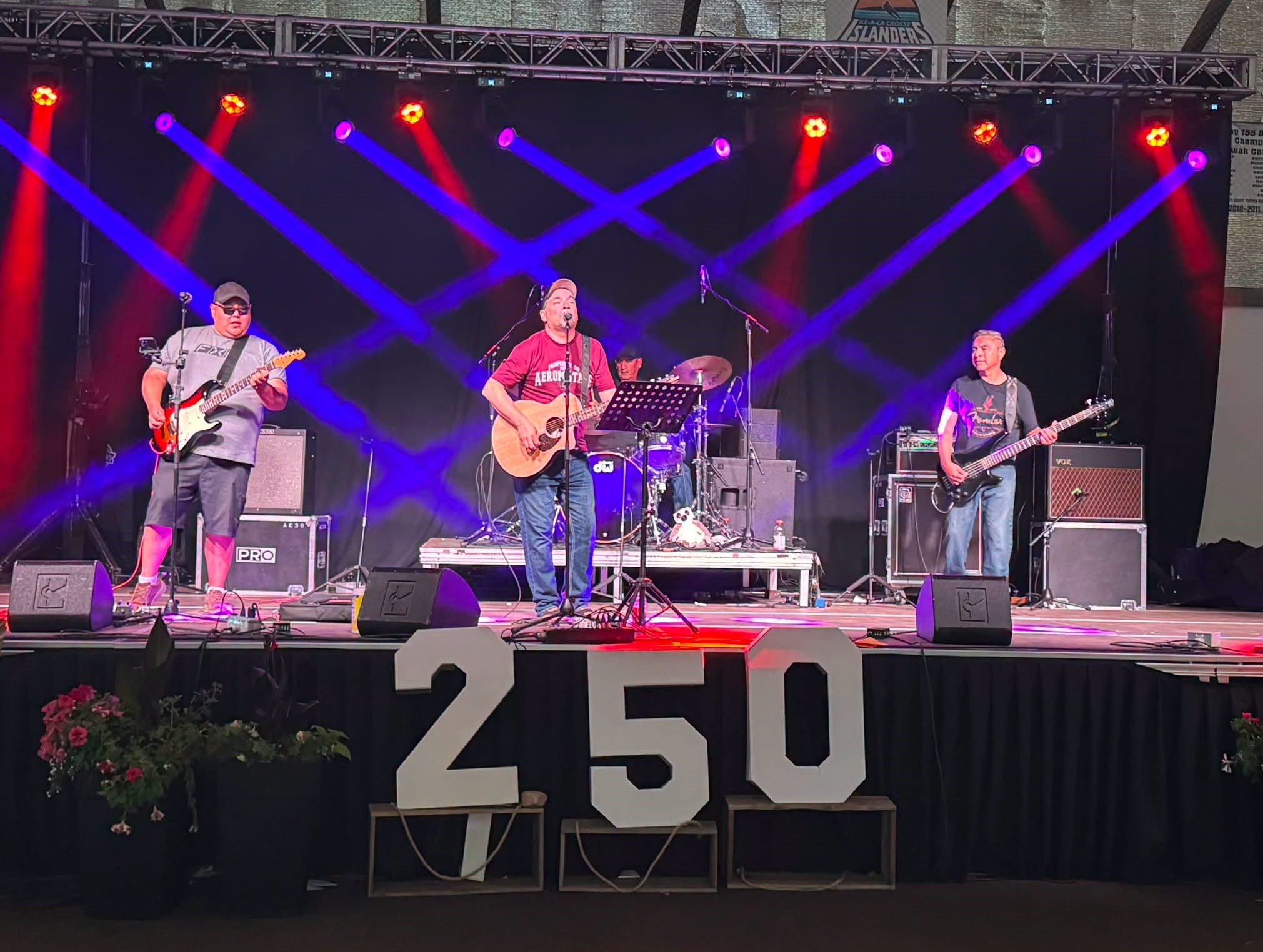 The Outlaws were just one of many bands to perform for attendees.