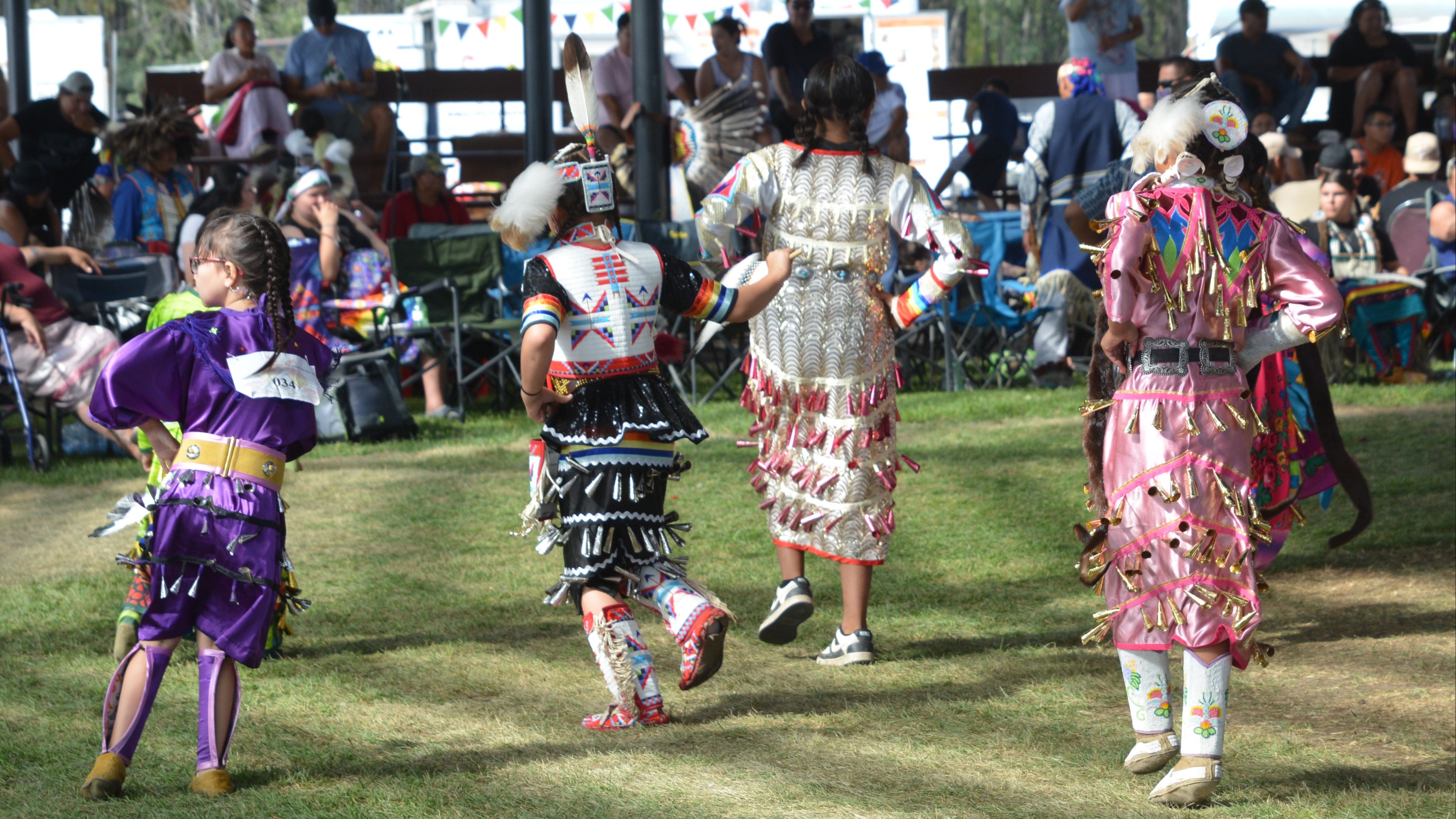 Last year's powwow on Flying Dust First Nation.