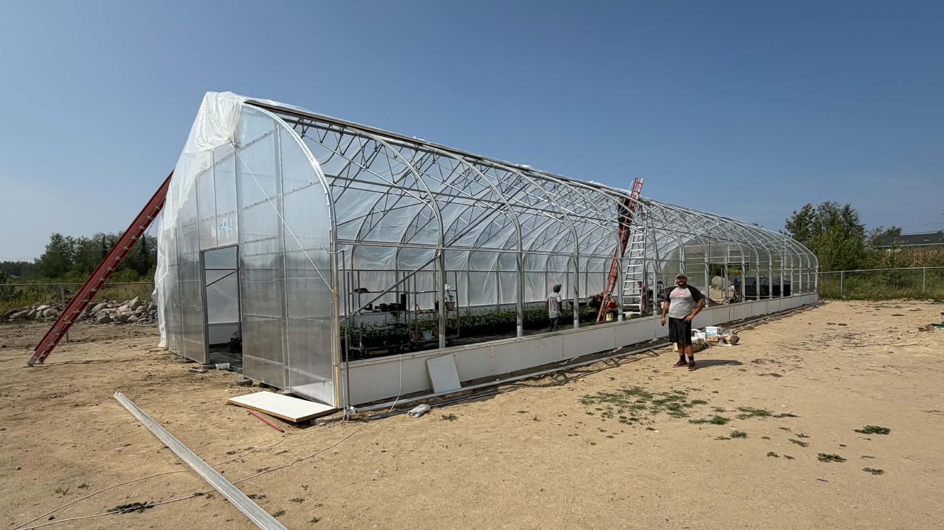 There are plans to build more greenhouses in other Lac La Ronge Indian Band communities.