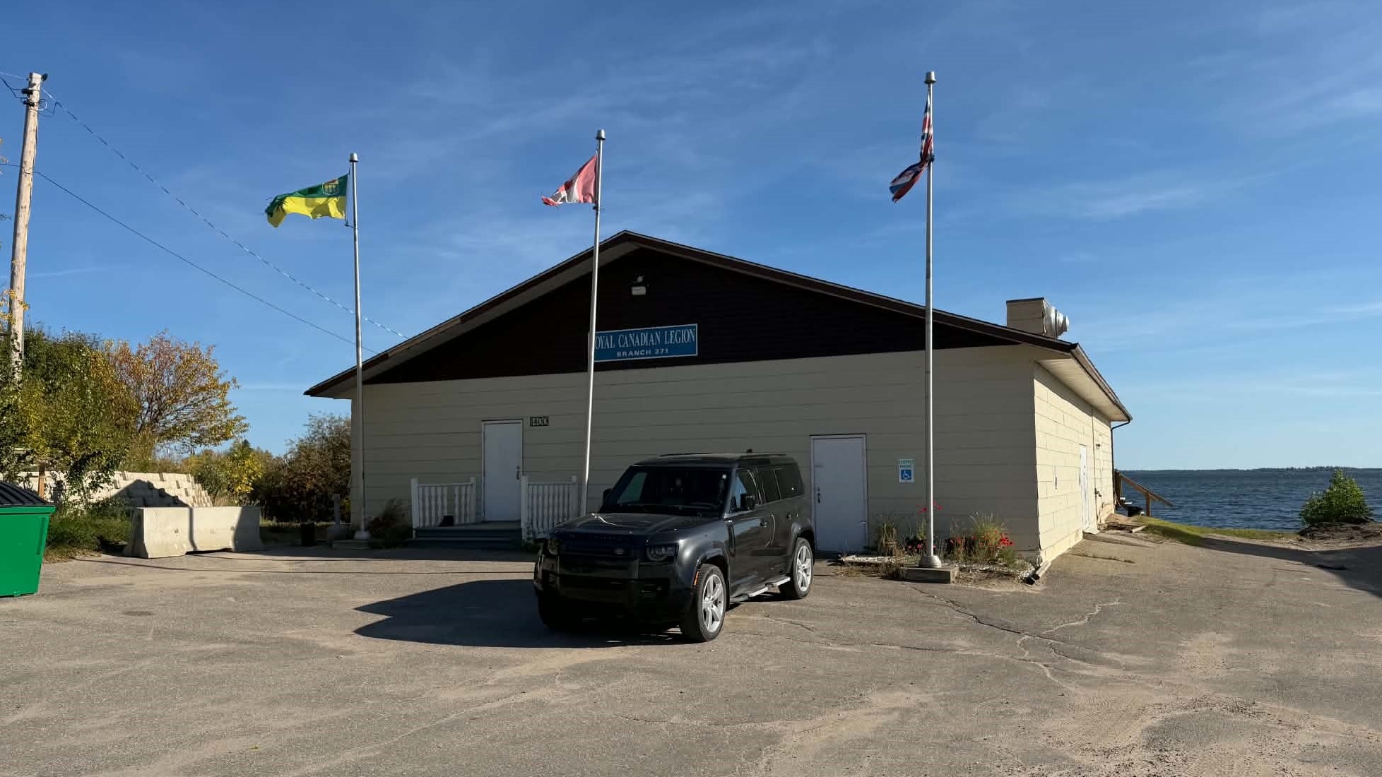 Royal Canadian Legion Branch 371 is located along La Ronge Ave.
