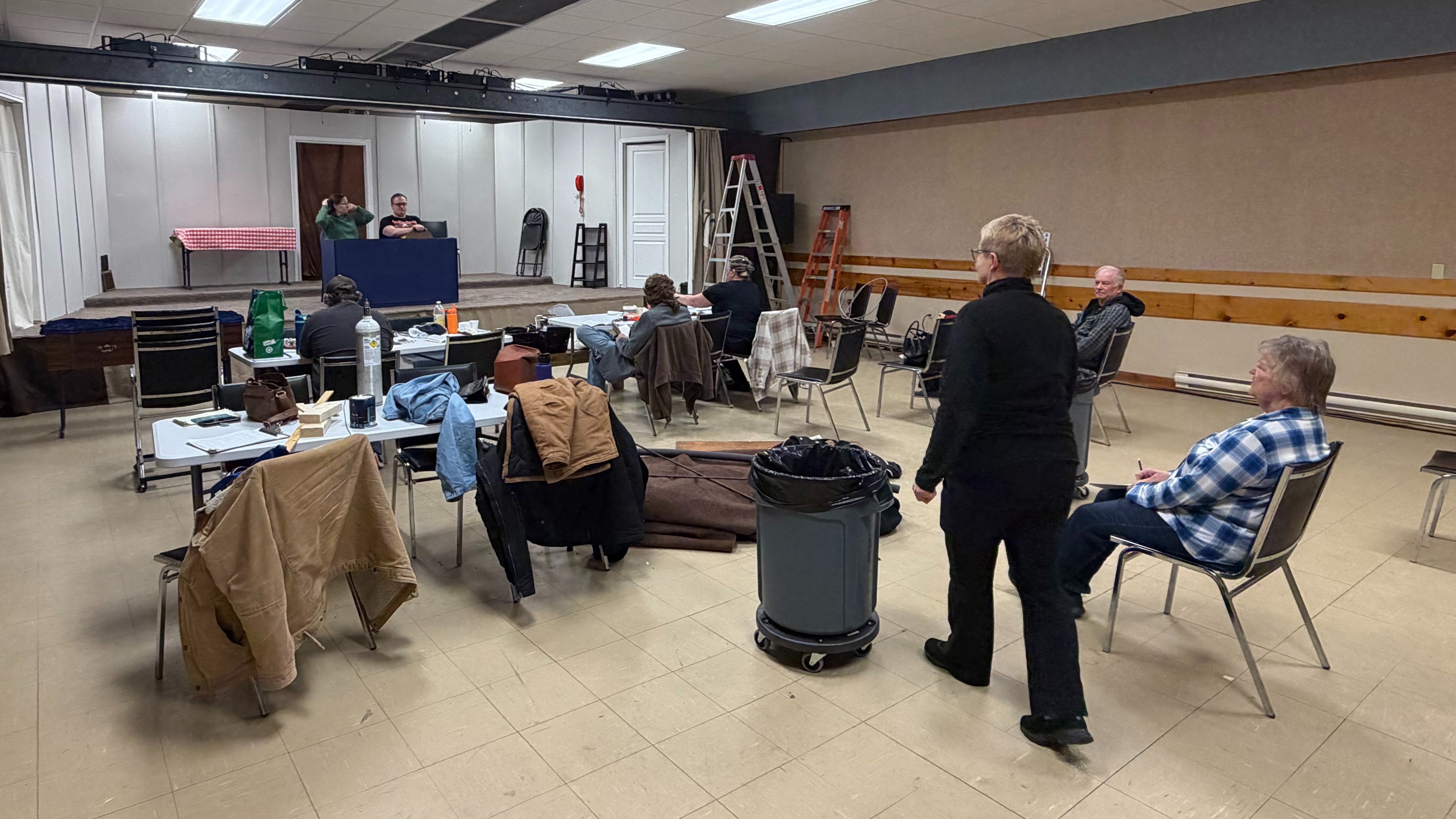 Cast members have been getting ready for the play since September.