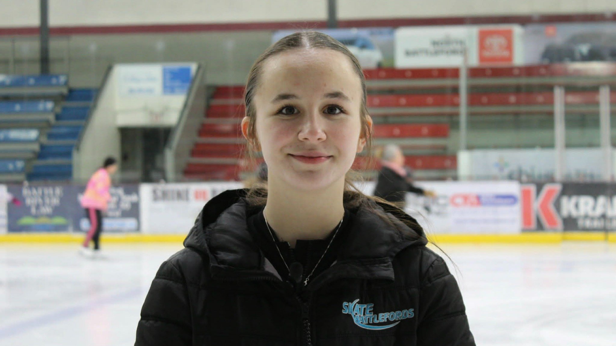 Josie Sadlowski, figure skater with Skate Battlefords.
