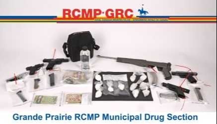 Grande Prairie RCMP Municipal Drug Unit executes search warrant