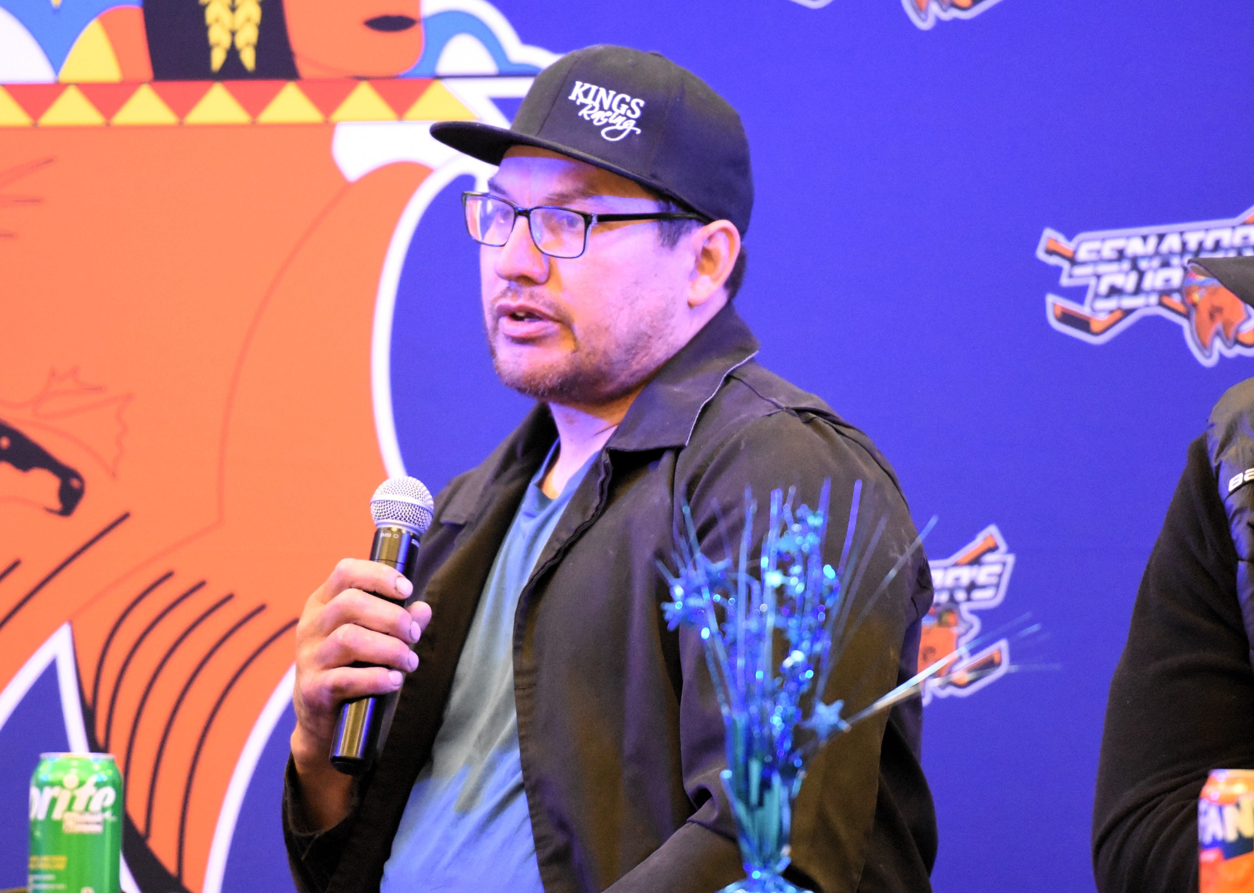 D.J. King spent six seasons in the NHL with the St. Louis Blues and Washington Capitals before making the switch to professional chuckwagon racing.