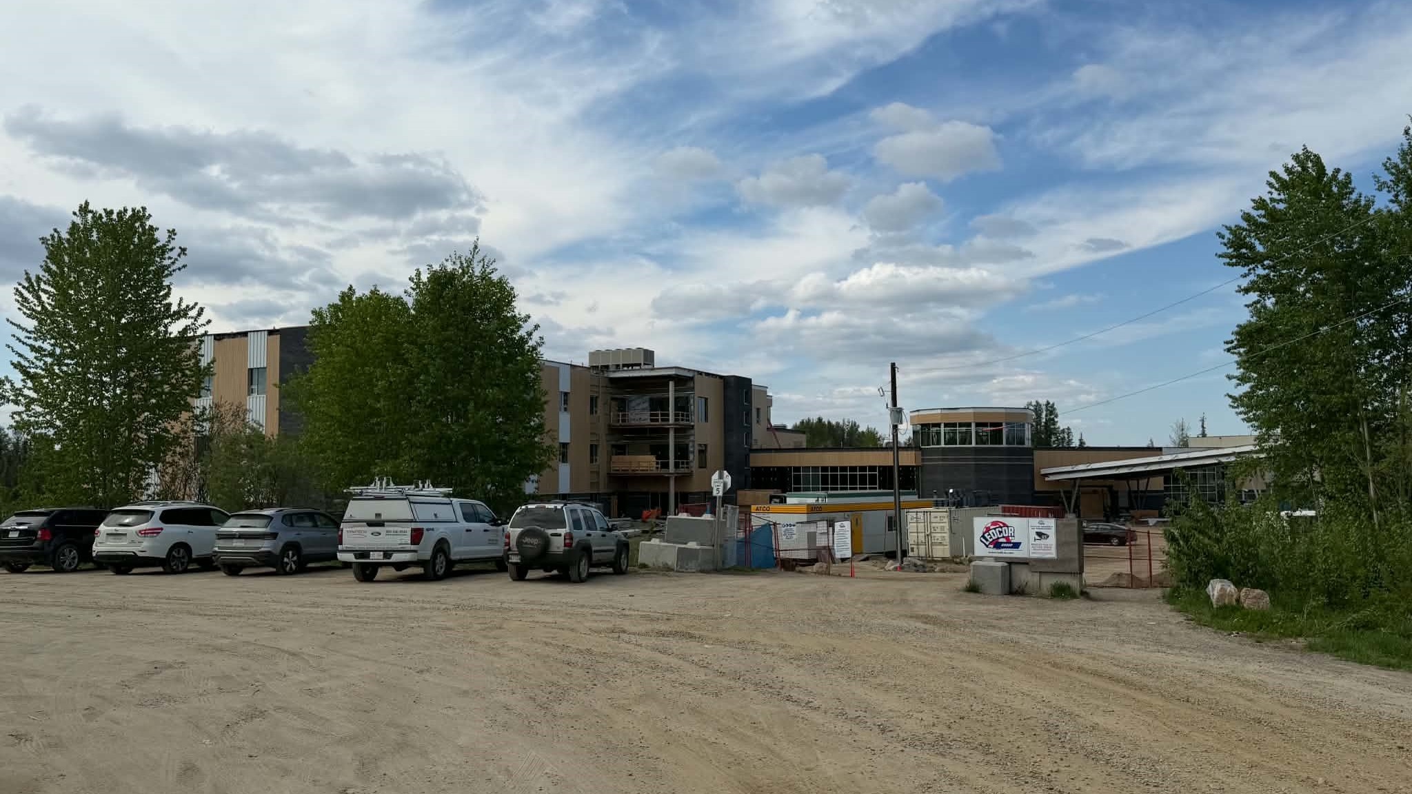 The new long-term care facility in La Ronge as of June 2026.