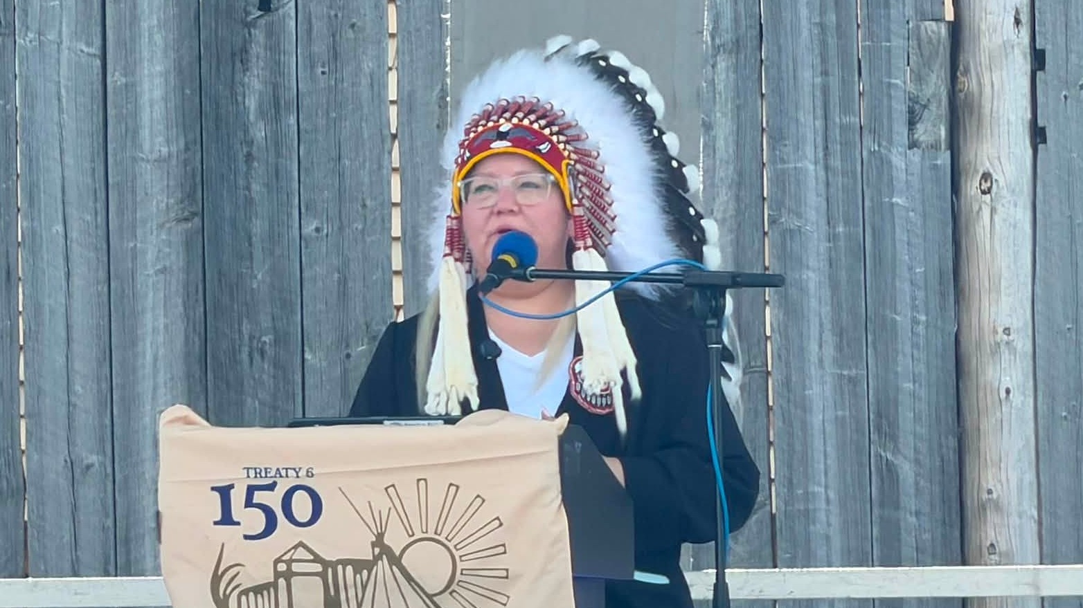 Assembly of First Nations Cindy Woodhouse Nepinak was one of many dignitaries to bring greetings.