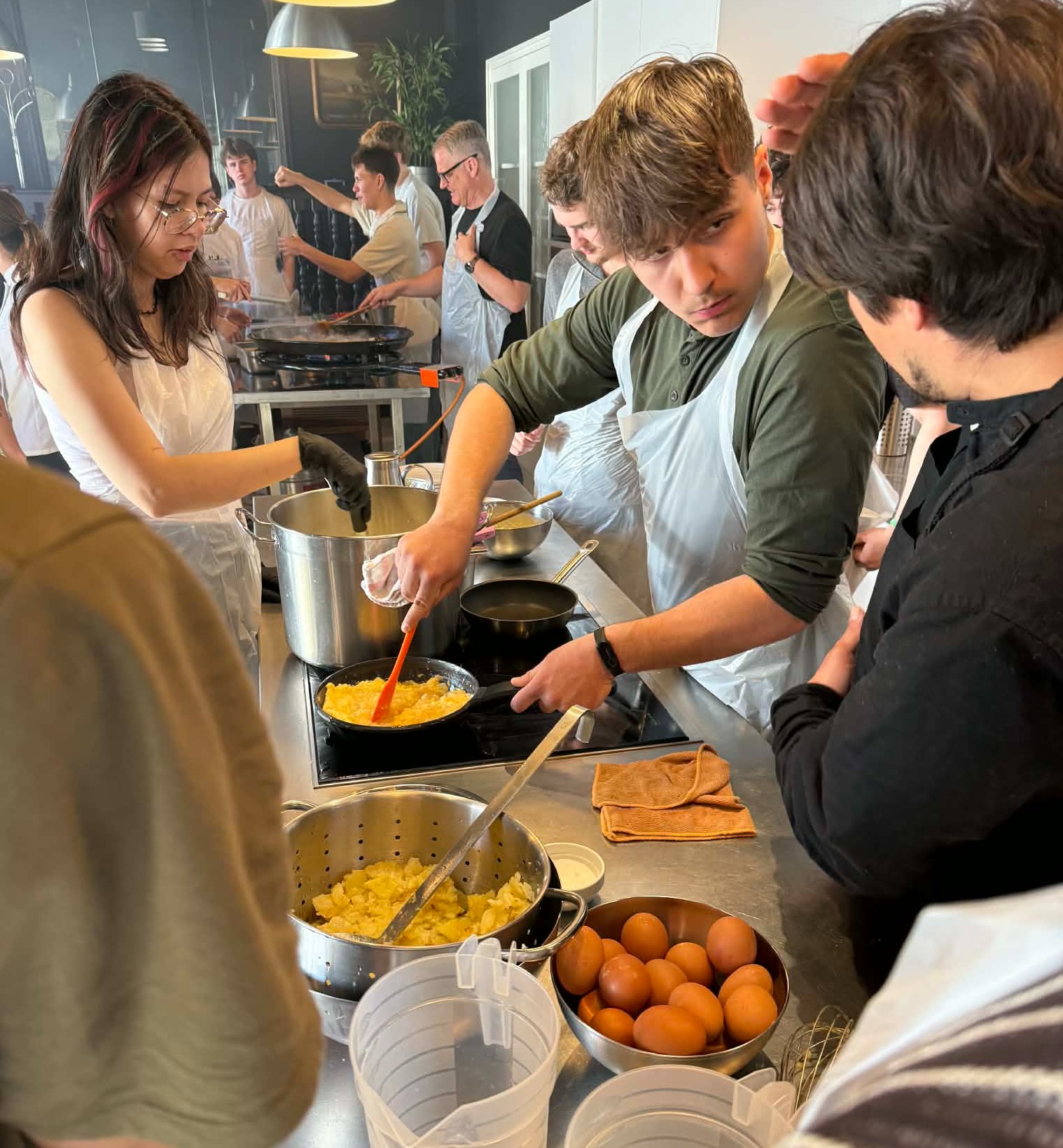One of the highlights was participating in a cooking class.