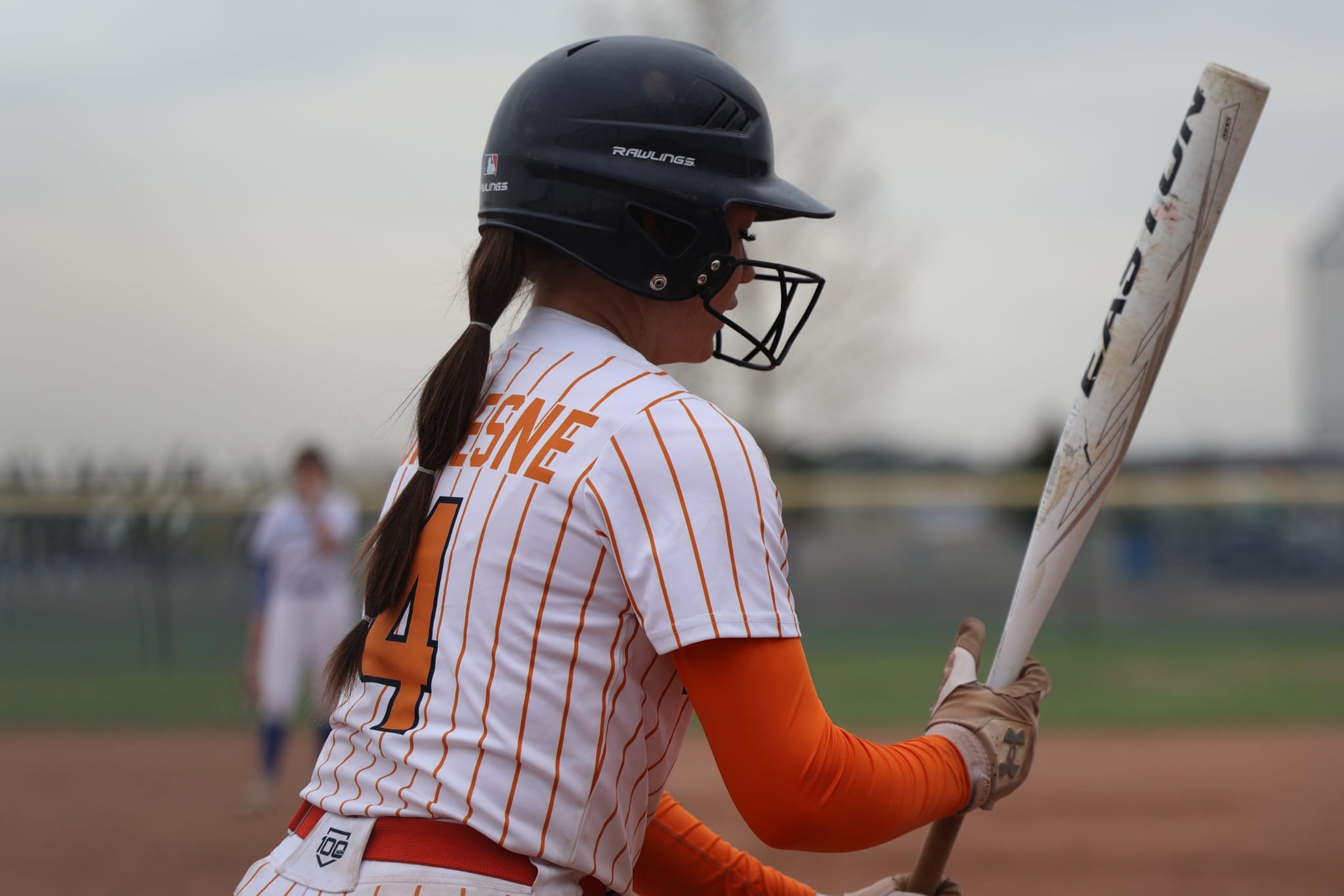 Makenna Dufresne of Meadow Lake competes for the Lloydminster Liners during a previous softball tournament.