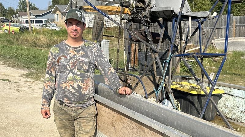 John Charles has been harvesting wild rice for three decades.