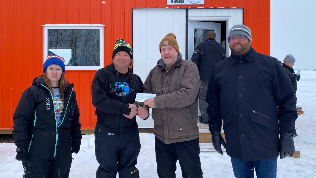 From left, Sandy Singer, Shane Draganuk, Darin Manegre, and Kyle Kellgren.