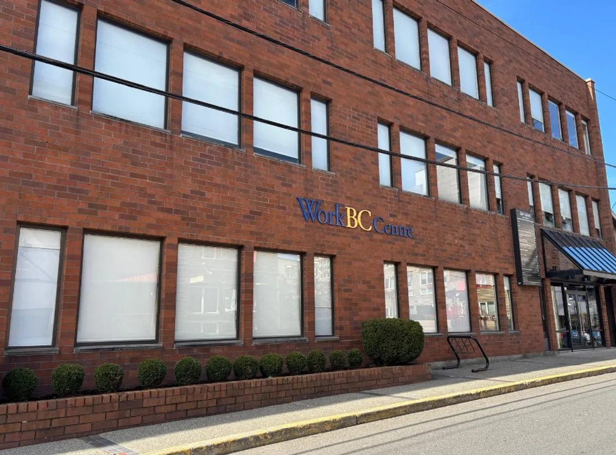 Nanaimo's WorkBC Centre is located at 101-155 Skinner St.