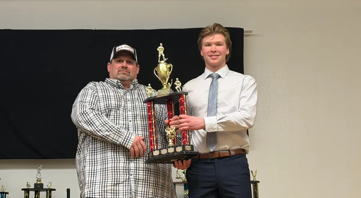 Left to right; Nathan Scott and Mason Karakochuk