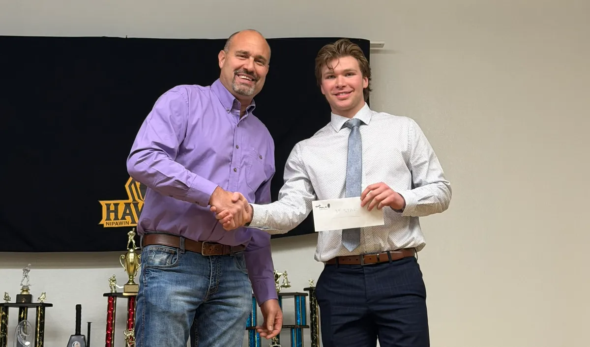 Left to Right; Greg Tourand and Mason Karakochuk