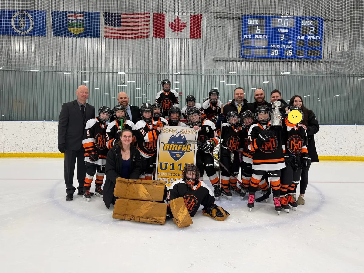 The Medicine Hat Wildcats have won the U11 B League title in the RMFHL.
