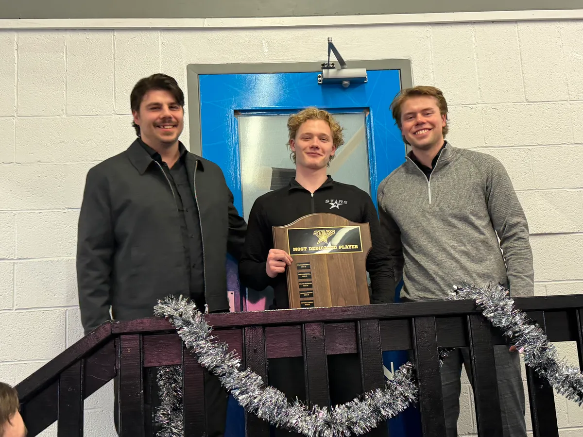 Josh Knittig was named the Most Dedicated Player.