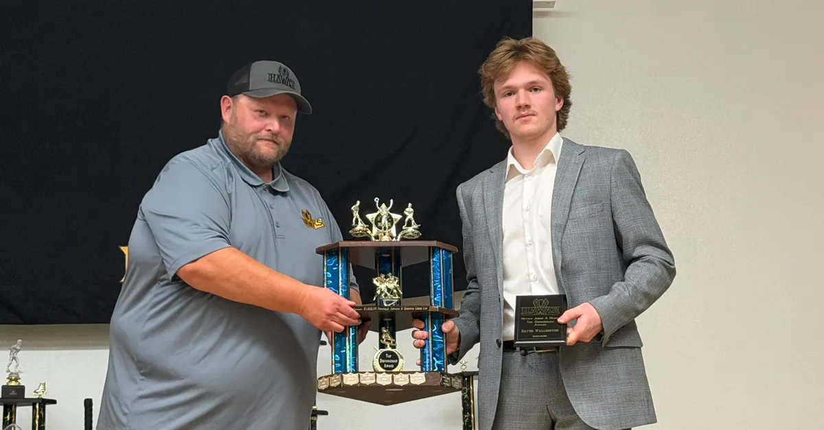 Left to right; Mike Pfeifer and Raydr Wallington