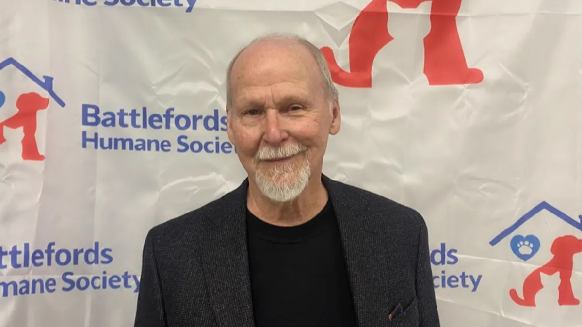 David Gubbe during the Humane Society's gala.