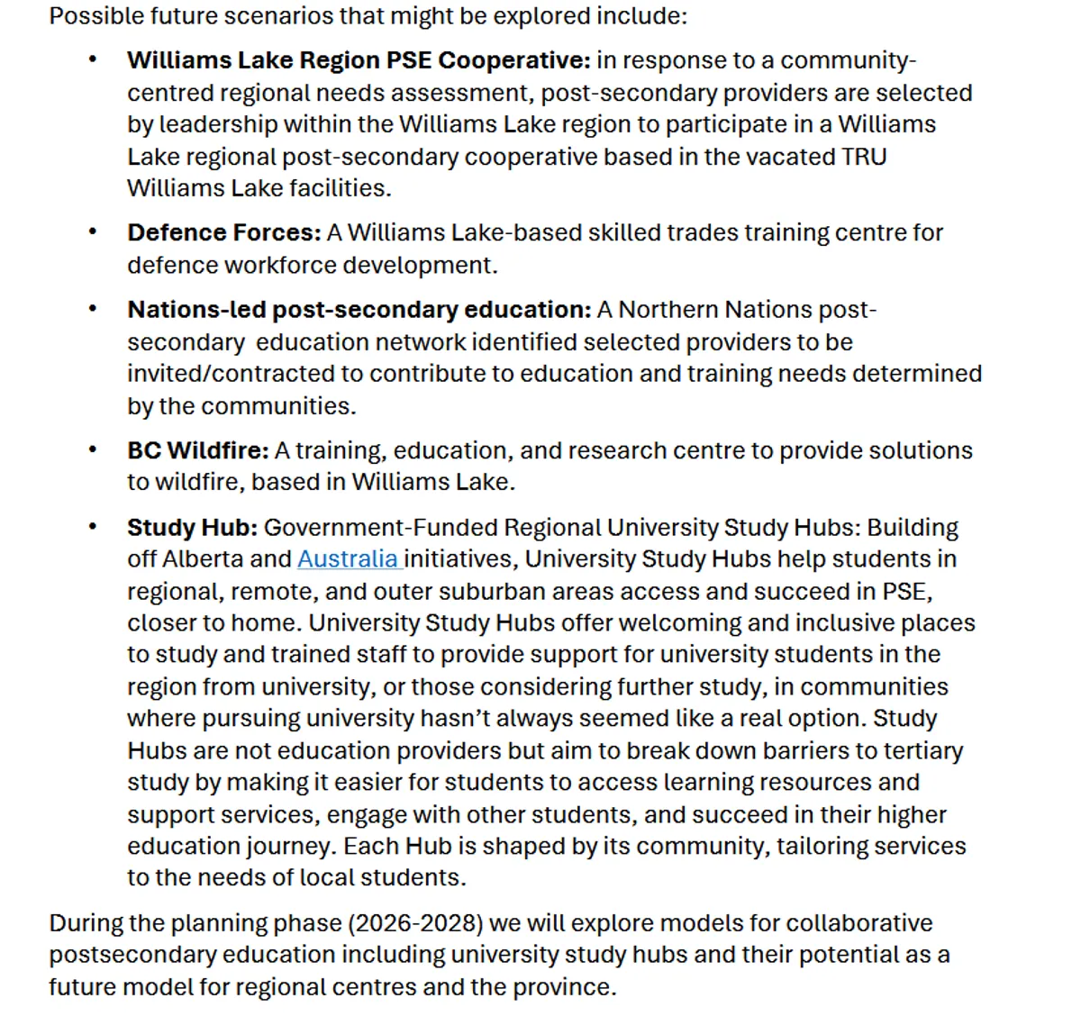 From the Board of Governors Agenda