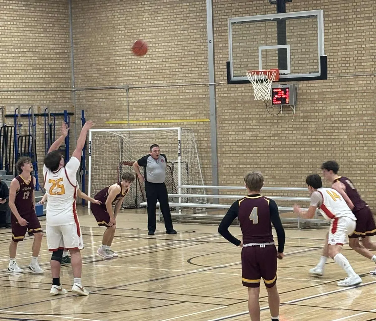 Carlton was solid from the free throw line.