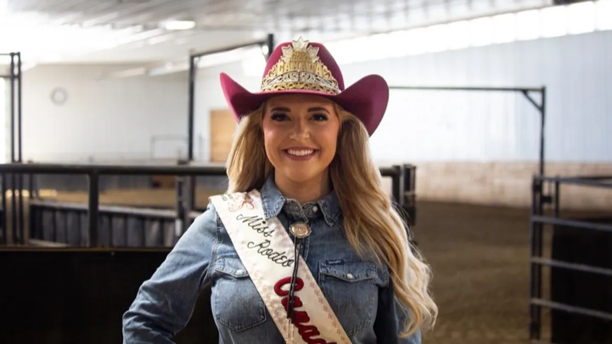 Abbey Harty, Miss Rodeo Canada.