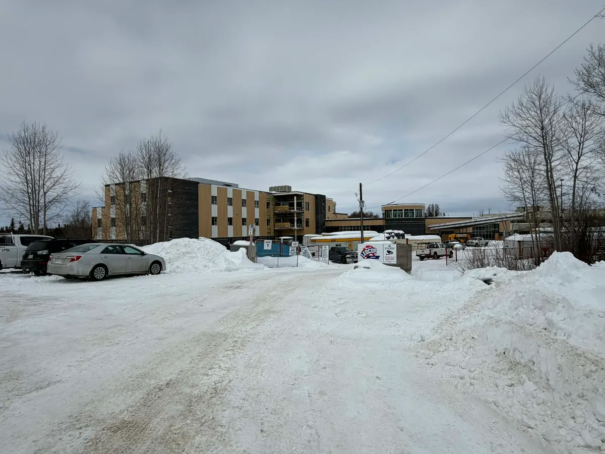 The new long-term care facility is under construction in La Ronge.