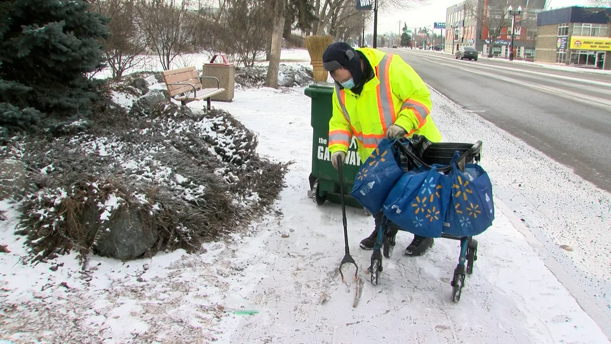 Michael Hernaczky is a member of the Gateway Street Clean Team
