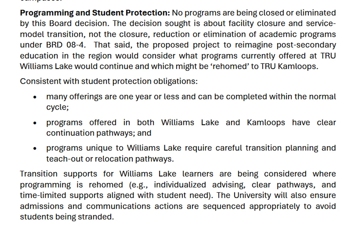 From the Board of Governors Agenda