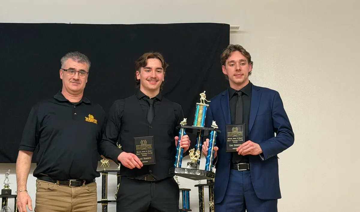 Left to right; Rob Wallington, Gage Roberts, and Eric Hoiness