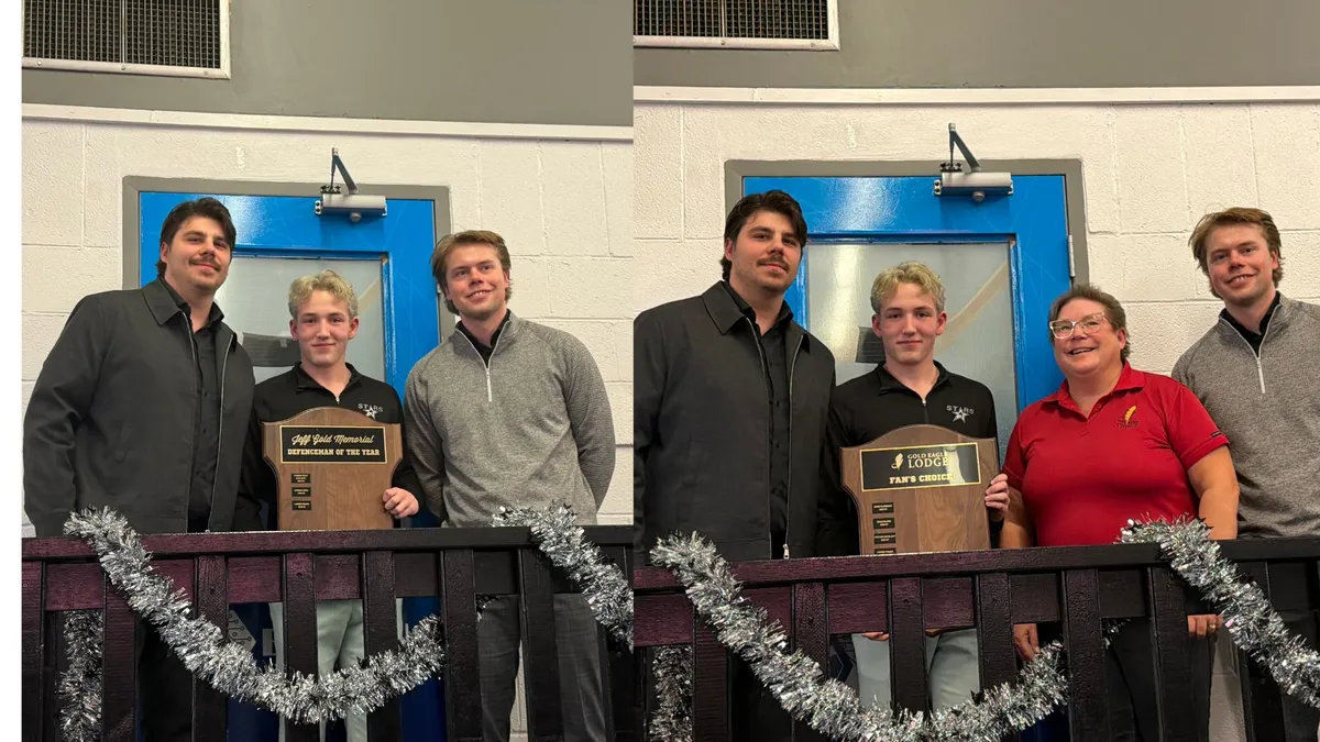 Linken Fisher received the Defence of the Year and Fan's Choice awards.