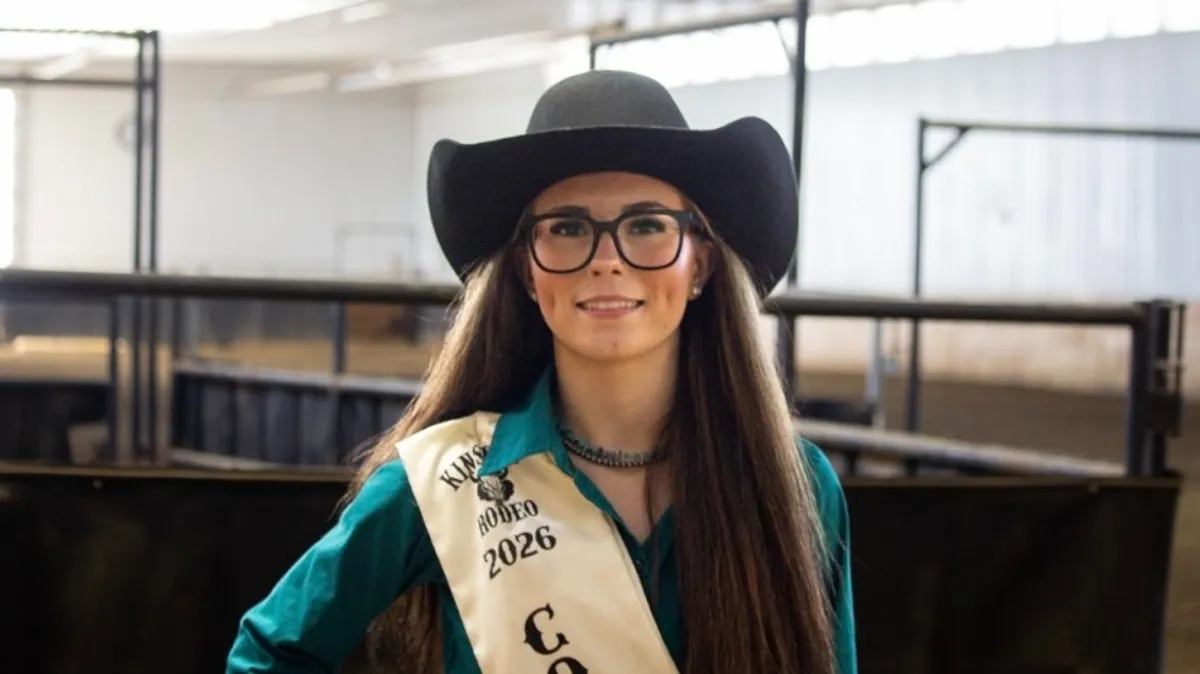 Morgan McGraw, North Battleford Kinsmen Rodeo Queen contestant.